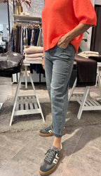 Graue Barrel Jeans Buena Vista