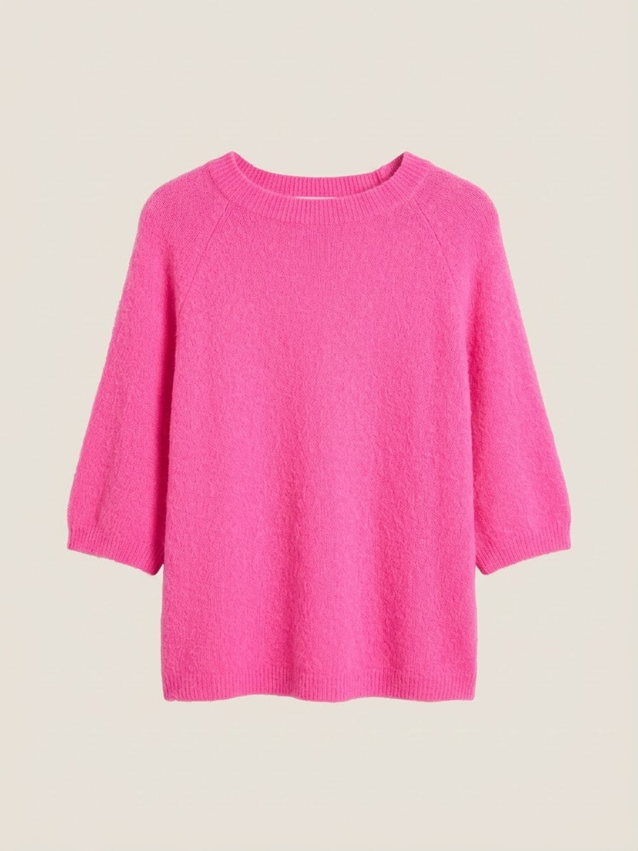 Alpaka Pulli Halbarm