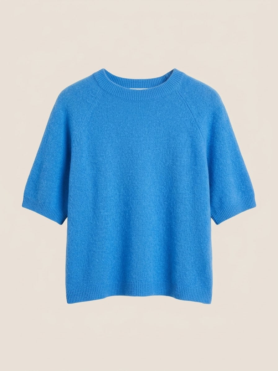 Alpaka Pulli Halbarm