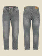 Graue Barrel Jeans Buena Vista