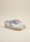 Back 70 Sneaker, weiß/ silber
