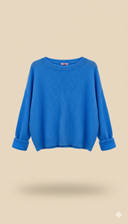 Lässiger Baby Alpaka Krempel Pulli