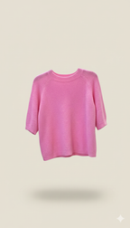 Alpaka Pulli Halbarm