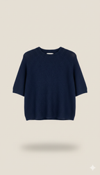 Alpaka Pulli Halbarm