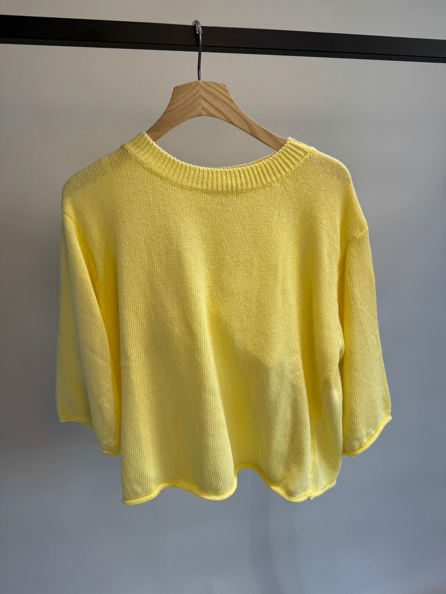 Baumwoll Pulli Kurzarm