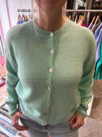 Baby Alpaka Strickjacke