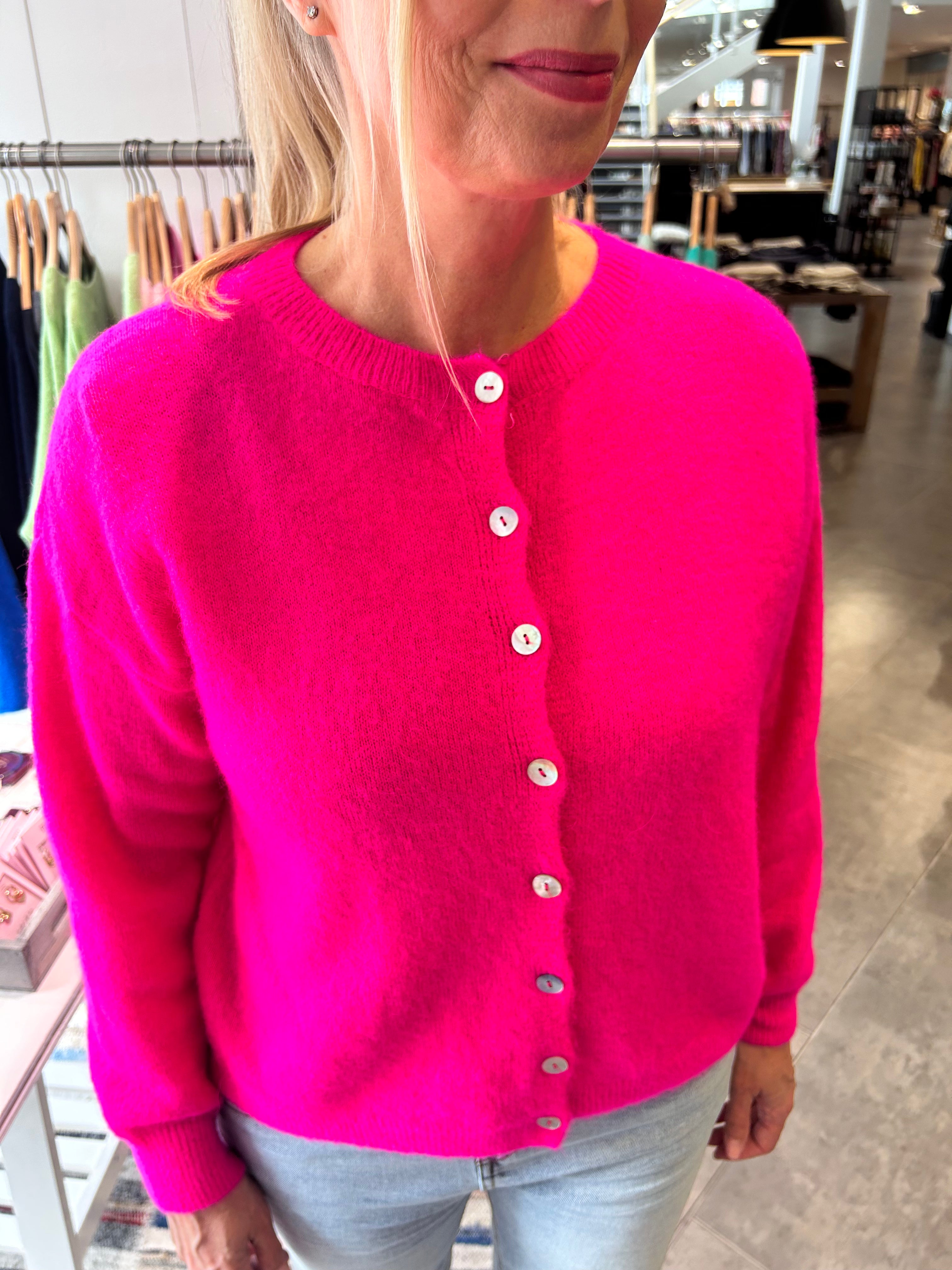 Baby Alpaka Strickjacke