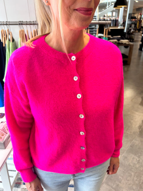 Baby Alpaka Strickjacke