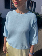 Baumwoll Pulli Kurzarm