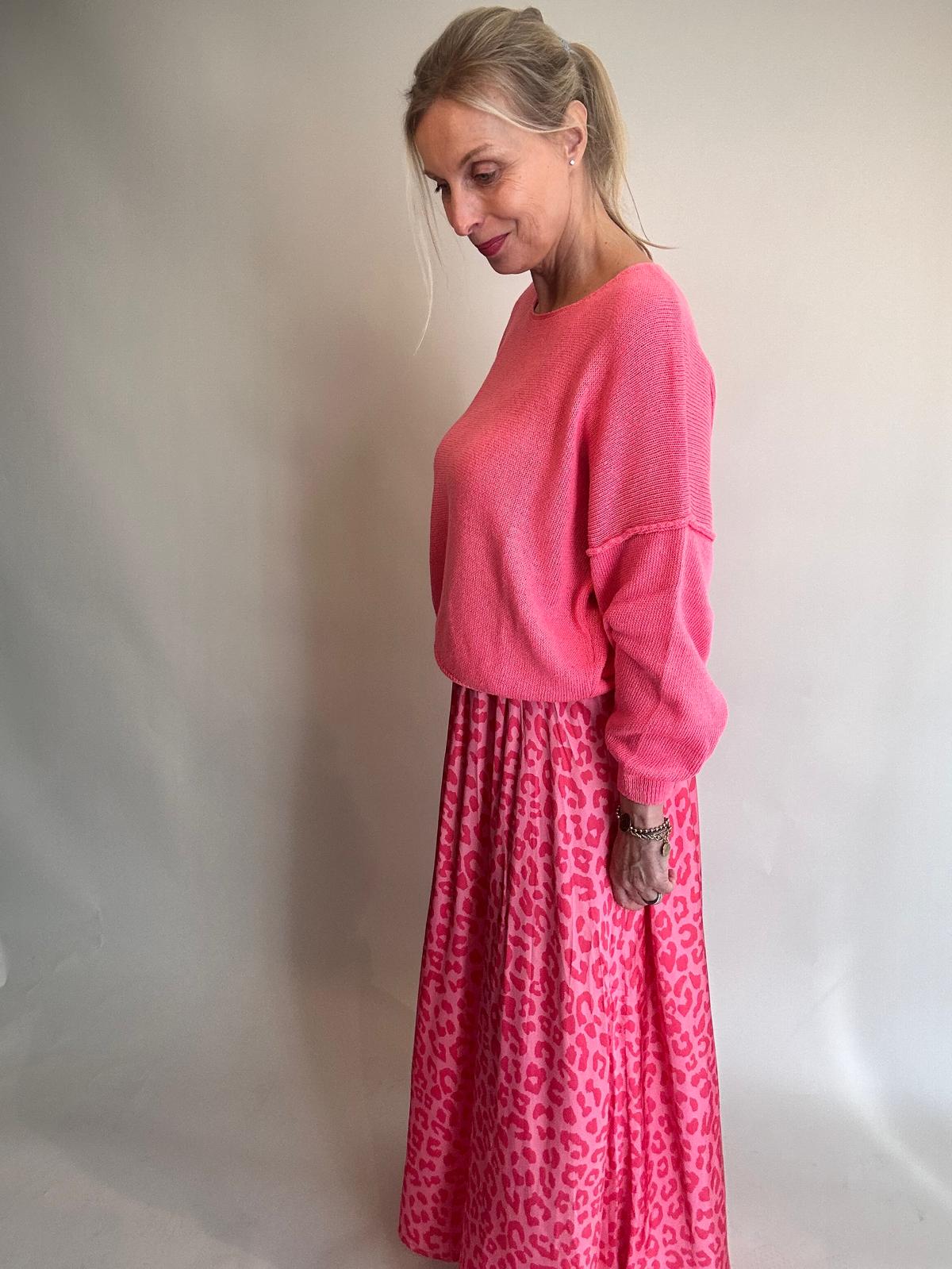 Baumwoll Pulli mit Naht