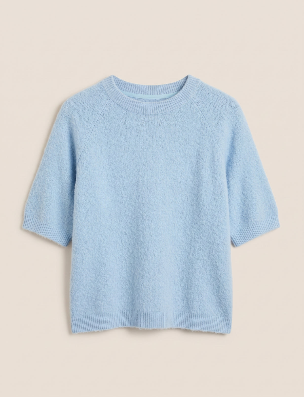 Alpaka Pulli Halbarm